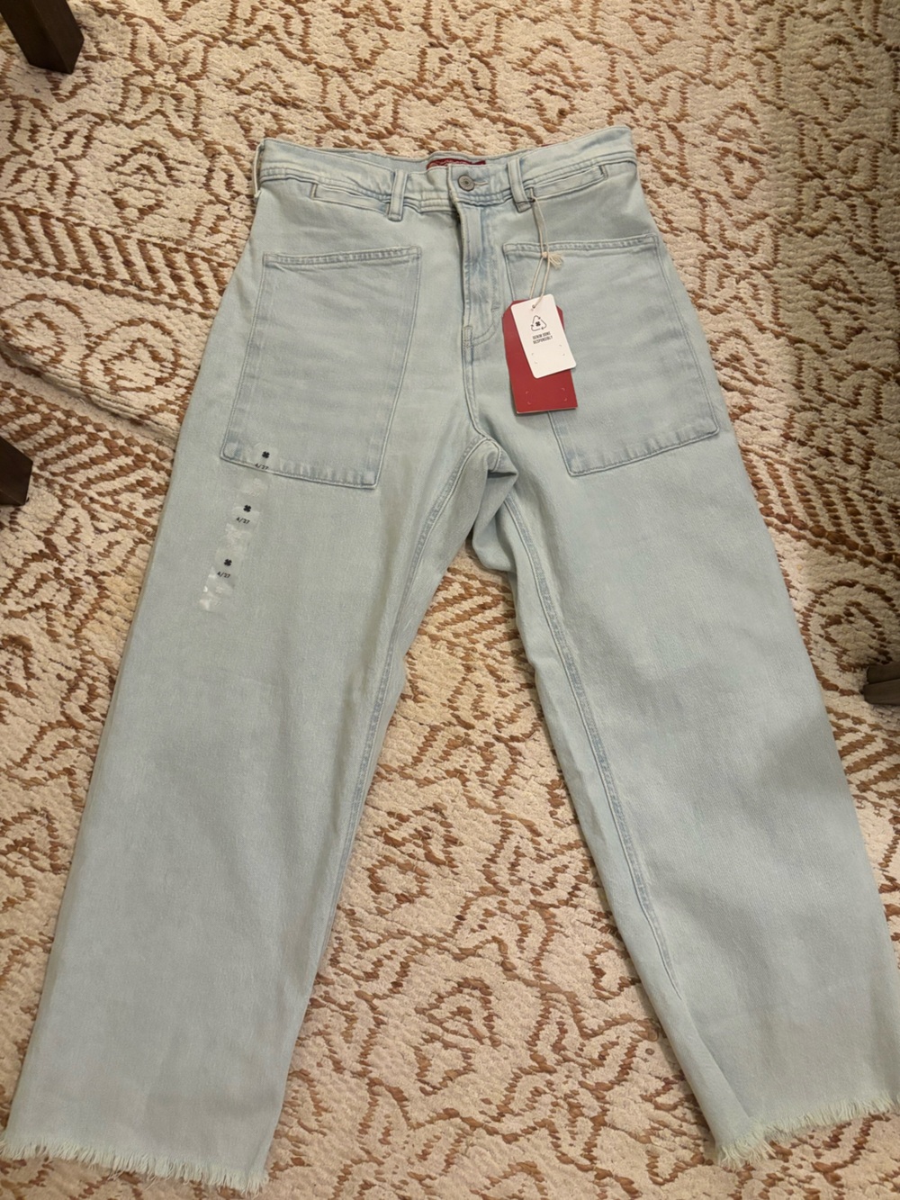 Lucky Brand High Rise Wide Leg Jeans NWT Size 4/27 - y2k, grunge, classic